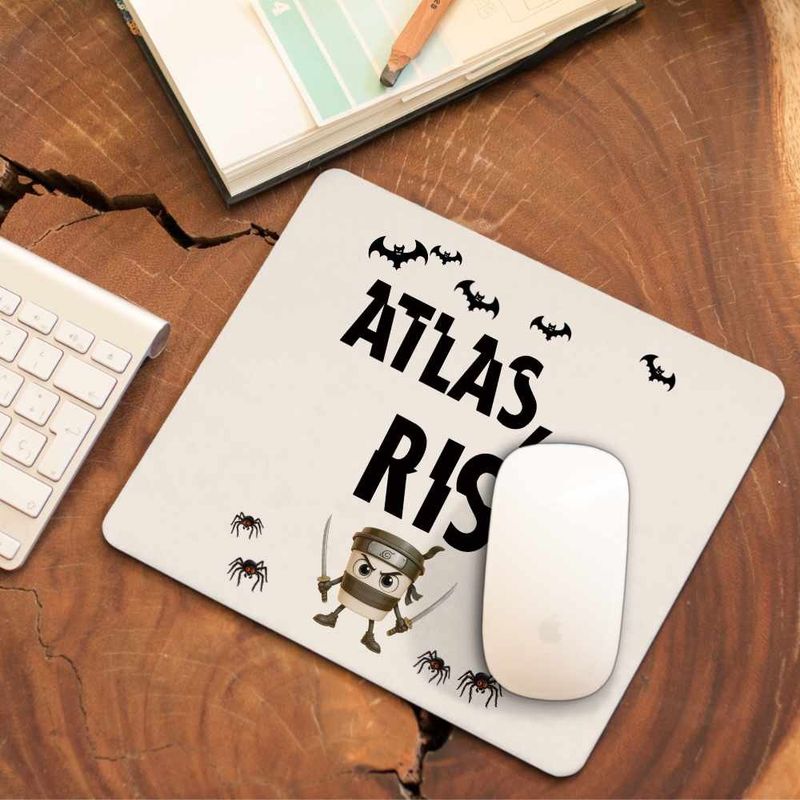 PC, gaming si accesorii - Periferice PC - Mousepad - Mousepad Metallica Merch Atlas Rise, 21x19cm - Infinity.ro