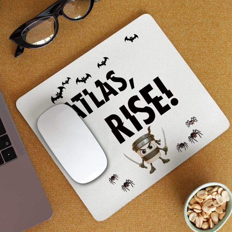 PC, gaming si accesorii - Periferice PC - Mousepad - Mousepad Metallica Merch Atlas Rise, 21x19cm - Infinity.ro