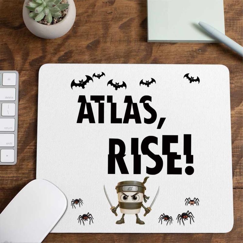 PC, gaming si accesorii - Periferice PC - Mousepad - Mousepad Metallica Merch Atlas Rise, 21x19cm - Infinity.ro