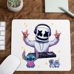 PC, gaming si accesorii - Periferice PC - Mousepad - Mousepad Marshmello DJ Party, 21x19cm - Infinity.ro