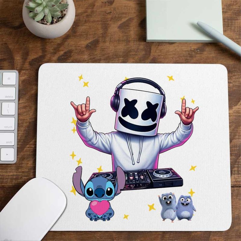 PC, gaming si accesorii - Periferice PC - Mousepad - Mousepad Marshmello DJ Party, 21x19cm - Infinity.ro