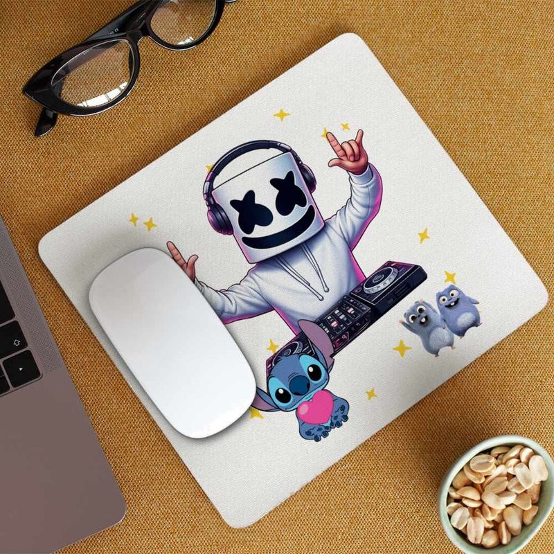 PC, gaming si accesorii - Periferice PC - Mousepad - Mousepad Marshmello DJ Party, 21x19cm - Infinity.ro