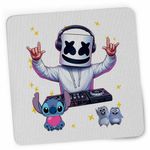 PC, gaming si accesorii - Periferice PC - Mousepad - Mousepad Marshmello DJ Party, 21x19cm - Infinity.ro