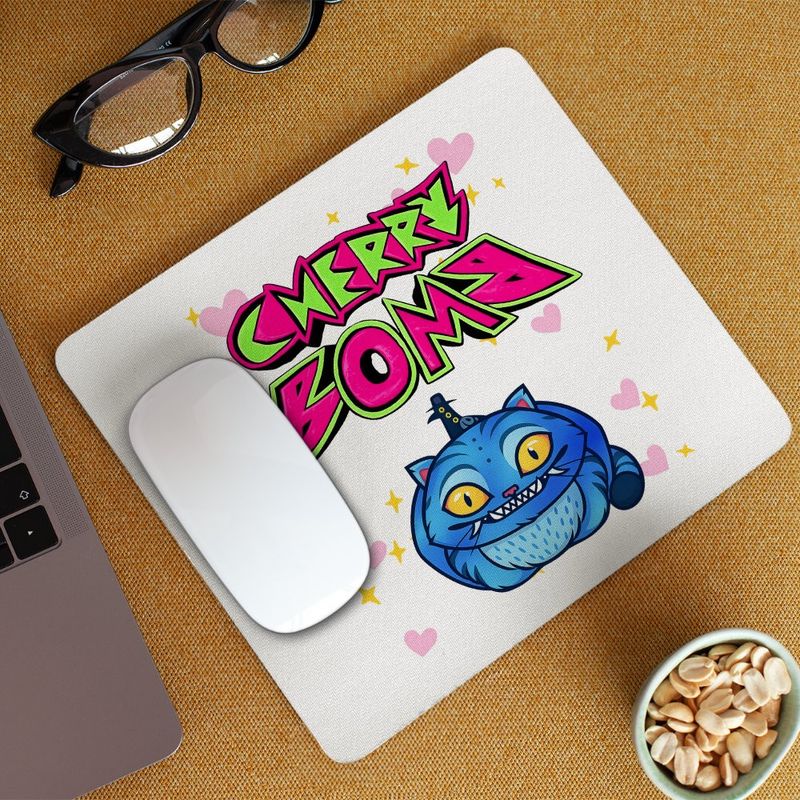 PC, gaming si accesorii - Periferice PC - Mousepad - Mousepad NCT Cherry Bomb Kpop Merch, 21x19cm - Infinity.ro