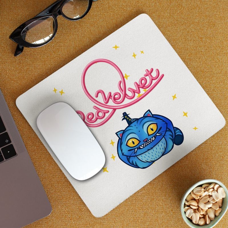 PC, gaming si accesorii - Periferice PC - Mousepad - Mousepad Red Velvet Vibe Kpop, 21x19cm - Infinity.ro
