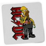 PC, gaming si accesorii - Periferice PC - Mousepad - Mousepad AC/DC The Simpsons Homer ACDC Merch, 21x19cm - Infinity.ro
