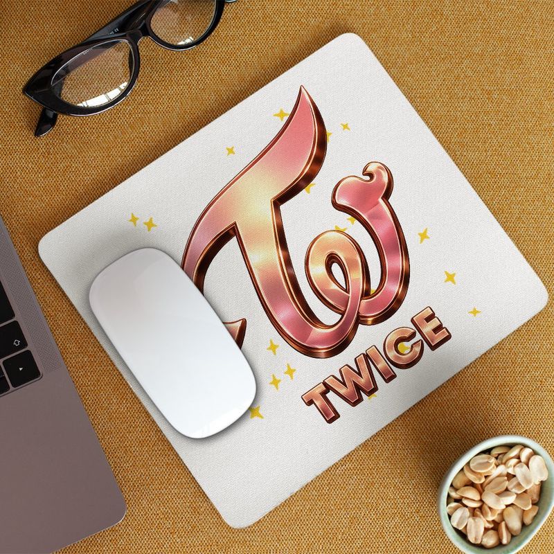 PC, gaming si accesorii - Periferice PC - Mousepad - Mousepad Twice Kpop Party Merch, 21x19cm - Infinity.ro