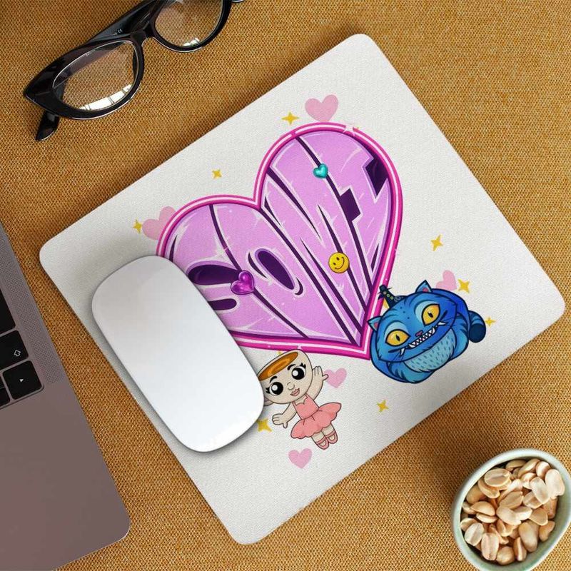 PC, gaming si accesorii - Periferice PC - Mousepad - Mousepad Jeon Somi Love Kpop Merch, 21x19cm - Infinity.ro
