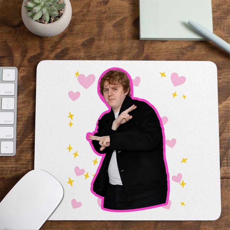 PC, gaming si accesorii - Periferice PC - Mousepad - Mousepad Lewis Capaldi Vibe, 21x19cm - Infinity.ro