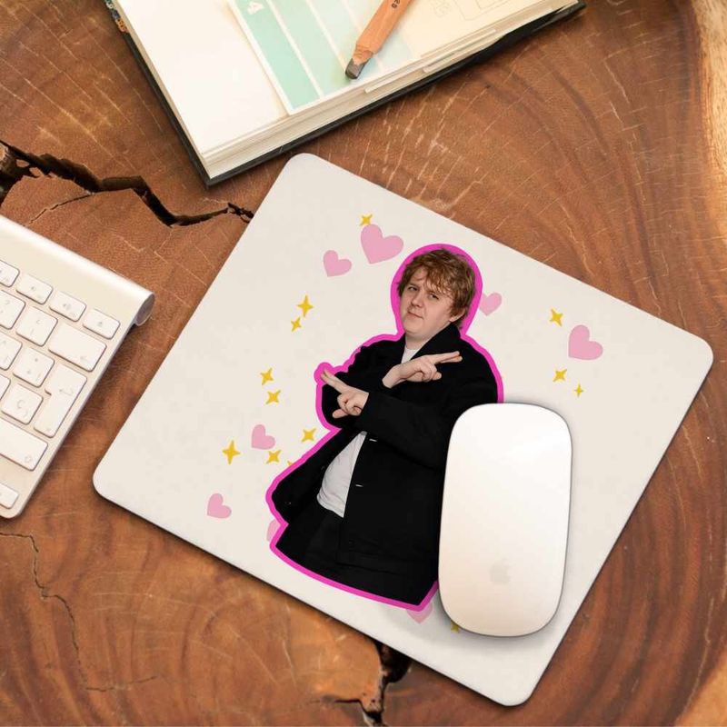 PC, gaming si accesorii - Periferice PC - Mousepad - Mousepad Lewis Capaldi Vibe, 21x19cm - Infinity.ro