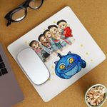 PC, gaming si accesorii - Periferice PC - Mousepad - Mousepad Red Velvet Cartoon Chibi Kpop, 21x19cm - Infinity.ro