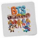 PC, gaming si accesorii - Periferice PC - Mousepad - Mousepad BTS Arirang Kpop, 21x19cm - Infinity.ro