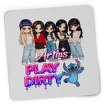 PC, gaming si accesorii - Periferice PC - Mousepad - Mousepad Artms Cartoon Merch Kpop, 21x19cm - Infinity.ro