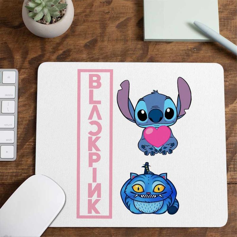 PC, gaming si accesorii - Periferice PC - Mousepad - Mousepad BlackPink Vibe Kpop Merch, 21x19cm - Infinity.ro