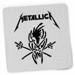 PC, gaming si accesorii - Periferice PC - Mousepad - Mousepad Metallica Merch Skeleton, 21x19cm - Infinity.ro