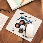 PC, gaming si accesorii - Periferice PC - Mousepad - Mousepad Metallica Merch Damage, 21x19cm - Infinity.ro