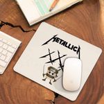 PC, gaming si accesorii - Periferice PC - Mousepad - Mousepad Metallica Merch Nothing Else Matters, 21x19cm - Infinity.ro