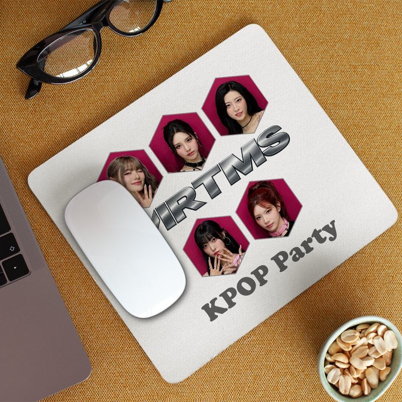 PC, gaming si accesorii - Periferice PC - Mousepad - Mousepad Artms Cool Vibe Kpop Merch, 21x19cm - Infinity.ro