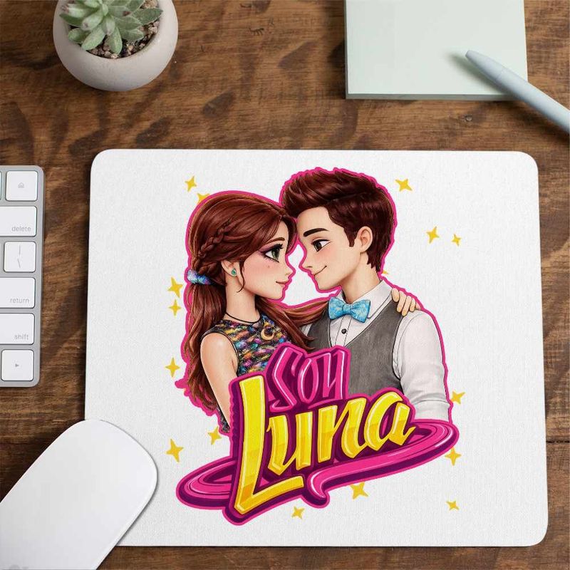 PC, gaming si accesorii - Periferice PC - Mousepad - Mousepad Soy Luna Valente Love, 21x19cm - Infinity.ro