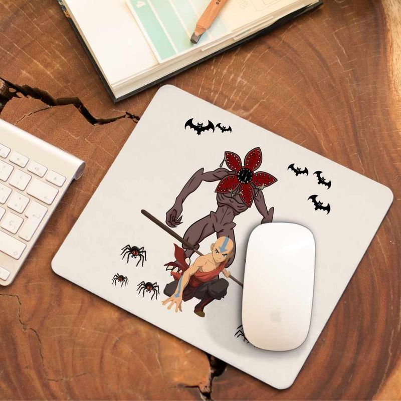 PC, gaming si accesorii - Periferice PC - Mousepad - Mousepad Avatar Stranger Things Demogorgon Upside Down, 21x19cm - Infinity.ro