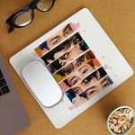 PC, gaming si accesorii - Periferice PC - Mousepad - Mousepad Kpop BTS Eyes Bangtan, 21x19cm - Infinity.ro