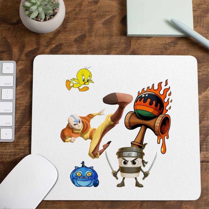 PC, gaming si accesorii - Periferice PC - Mousepad - Mousepad Avatar Kendama Last Airbender, 21x19cm - Infinity.ro