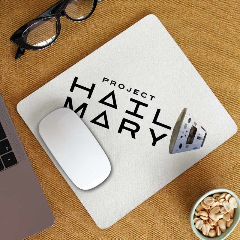 PC, gaming si accesorii - Periferice PC - Mousepad - Mousepad Project Hail Mary Spaceship Tau Ceti, 21x19cm - Infinity.ro