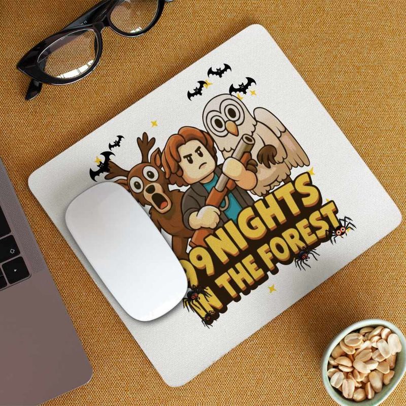 PC, gaming si accesorii - Periferice PC - Mousepad - Mousepad 99 Nights Forest Roblox, 21x19cm - Infinity.ro