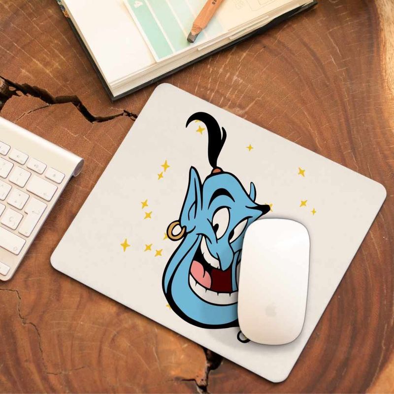 PC, gaming si accesorii - Periferice PC - Mousepad - Mousepad Aladdin Genie Duh Lampa Fermecata Alibaba, 21x19cm - Infinity.ro