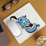 PC, gaming si accesorii - Periferice PC - Mousepad - Mousepad Aladdin Genie Duh Lampa Fermecata Alibaba, 21x19cm - Infinity.ro