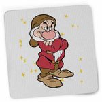 PC, gaming si accesorii - Periferice PC - Mousepad - Mousepad Alba ca Zapada Piticul Morocanos, 21x19cm - Infinity.ro