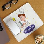 PC, gaming si accesorii - Periferice PC - Mousepad - Mousepad Ratatouille Alfredo Remy Bucatar, 21x19cm - Infinity.ro