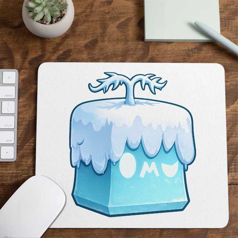 PC, gaming si accesorii - Periferice PC - Mousepad - Mousepad Blox Fruits Blizzard Fruit Roblox Fructe, 21x19cm - Infinity.ro