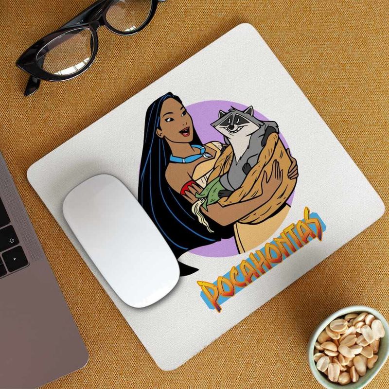 PC, gaming si accesorii - Periferice PC - Mousepad - Mousepad Pocahontas Meeko, 21x19cm - Infinity.ro