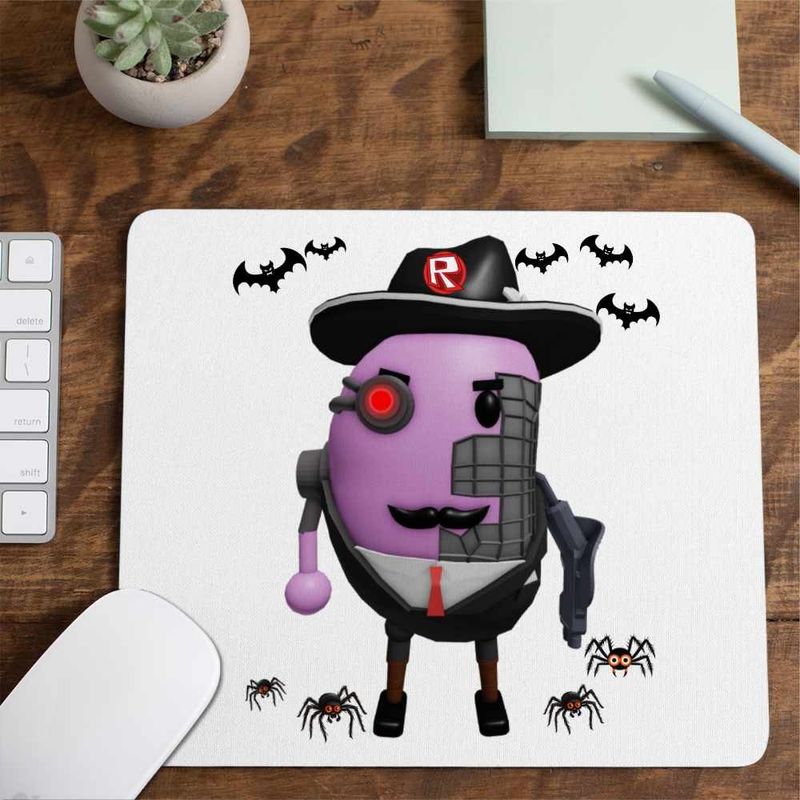 PC, gaming si accesorii - Periferice PC - Mousepad - Mousepad Mr P Roblox Piggy Pigy, 21x19cm - Infinity.ro