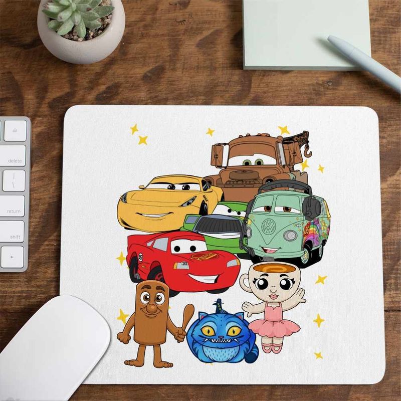 PC, gaming si accesorii - Periferice PC - Mousepad - Mousepad Cars Fulger Cruz Raminez Dream Team, 21x19cm - Infinity.ro