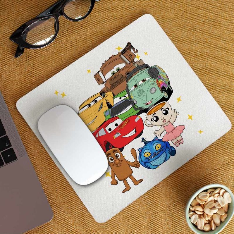 PC, gaming si accesorii - Periferice PC - Mousepad - Mousepad Cars Fulger Cruz Raminez Dream Team, 21x19cm - Infinity.ro