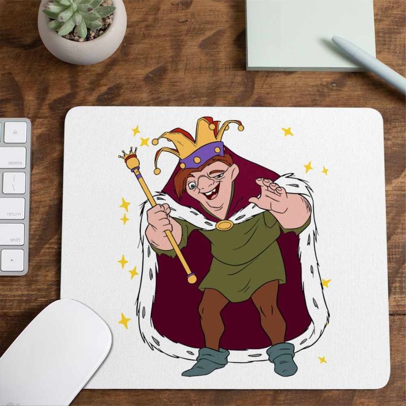 PC, gaming si accesorii - Periferice PC - Mousepad - Mousepad Cocosatul de la Notre-Dame Quasimodo, 21x19cm - Infinity.ro