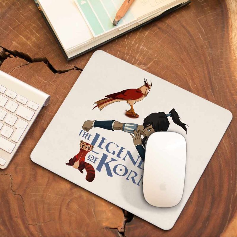 PC, gaming si accesorii - Periferice PC - Mousepad - Mousepad Avatar Legenda lui Korra Airbender Anime, 21x19cm - Infinity.ro
