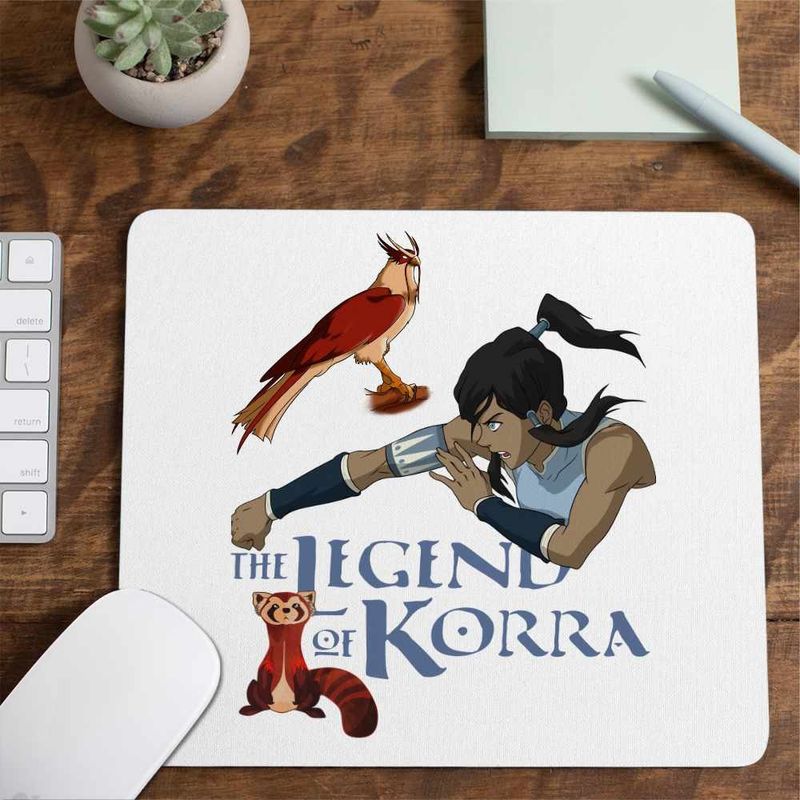 PC, gaming si accesorii - Periferice PC - Mousepad - Mousepad Avatar Legenda lui Korra Airbender Anime, 21x19cm - Infinity.ro