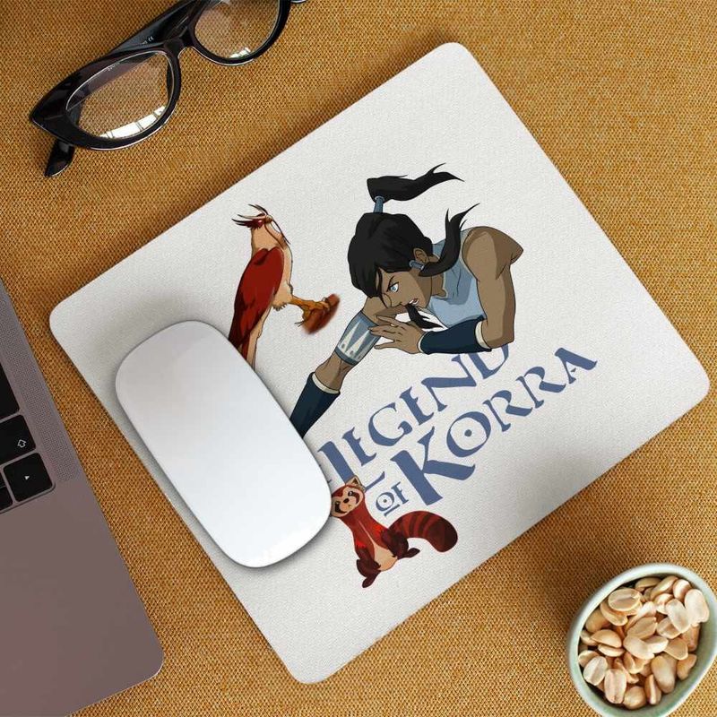 PC, gaming si accesorii - Periferice PC - Mousepad - Mousepad Avatar Legenda lui Korra Airbender Anime, 21x19cm - Infinity.ro