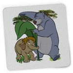 PC, gaming si accesorii - Periferice PC - Mousepad - Mousepad Cartea Junglei Baloo Junior, 21x19cm - Infinity.ro