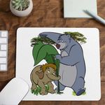 PC, gaming si accesorii - Periferice PC - Mousepad - Mousepad Cartea Junglei Baloo Junior, 21x19cm - Infinity.ro