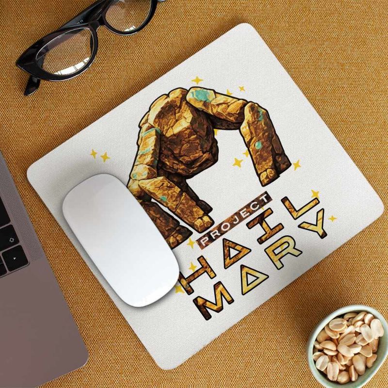 PC, gaming si accesorii - Periferice PC - Mousepad - Mousepad Project Hail Mary Rocky Eridian Alien Engineer, 21x19cm - Infinity.ro