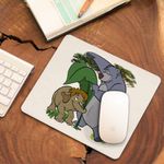 PC, gaming si accesorii - Periferice PC - Mousepad - Mousepad Cartea Junglei Baloo Junior, 21x19cm - Infinity.ro