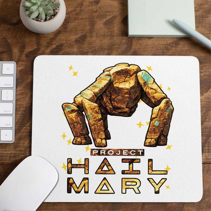 PC, gaming si accesorii - Periferice PC - Mousepad - Mousepad Project Hail Mary Rocky Eridian Alien Engineer, 21x19cm - Infinity.ro