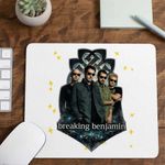 PC, gaming si accesorii - Periferice PC - Mousepad - Mousepad Breaking Benjamin Rock, 21x19cm - Infinity.ro
