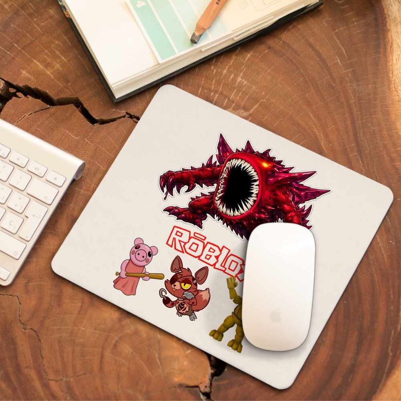 PC, gaming si accesorii - Periferice PC - Mousepad - Mousepad Roblox Fish it Kraken Sea Monster Pescar, 21x19cm - Infinity.ro