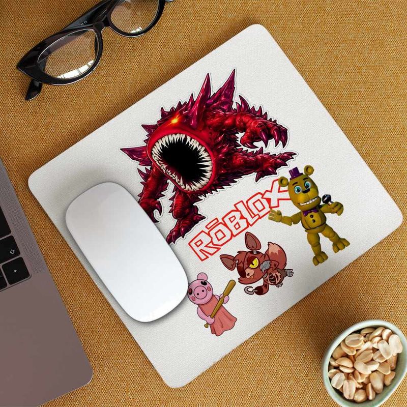 PC, gaming si accesorii - Periferice PC - Mousepad - Mousepad Roblox Fish it Kraken Sea Monster Pescar, 21x19cm - Infinity.ro