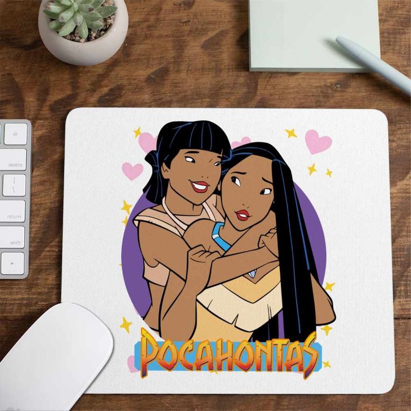 PC, gaming si accesorii - Periferice PC - Mousepad - Mousepad Pocahontas Nakoma, 21x19cm - Infinity.ro